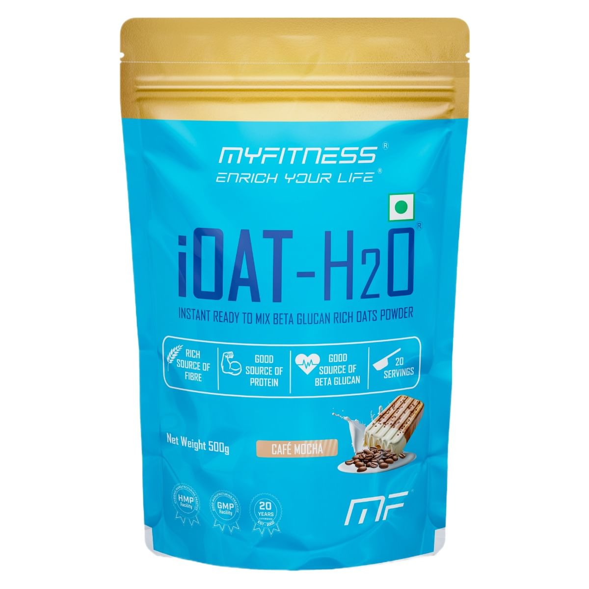 

MYFITNESS ® iOAT-H2O 20 Servings Café Mocha