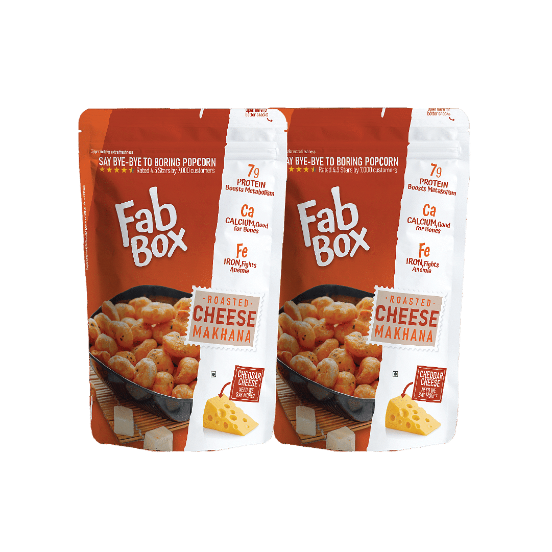 

Fabbox Cheese Makhana 83g | Pack of 2