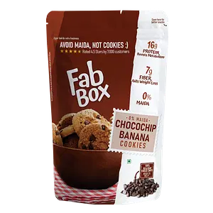 Fabbox Choco Chip Banana Cookie 220g