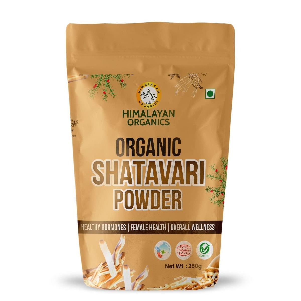 

Himalayan Organics Organic Shatavari/Asparagus Racemosus Powder | Healthy Hormones, Female Health, Overall Wellness (250 grams)