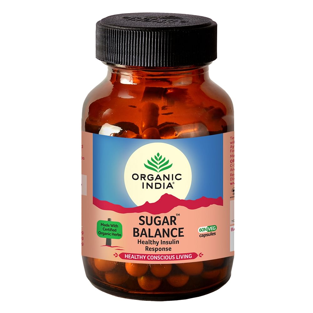 

ORGANIC INDIA Sugar Balance - 60 Veg Capsules