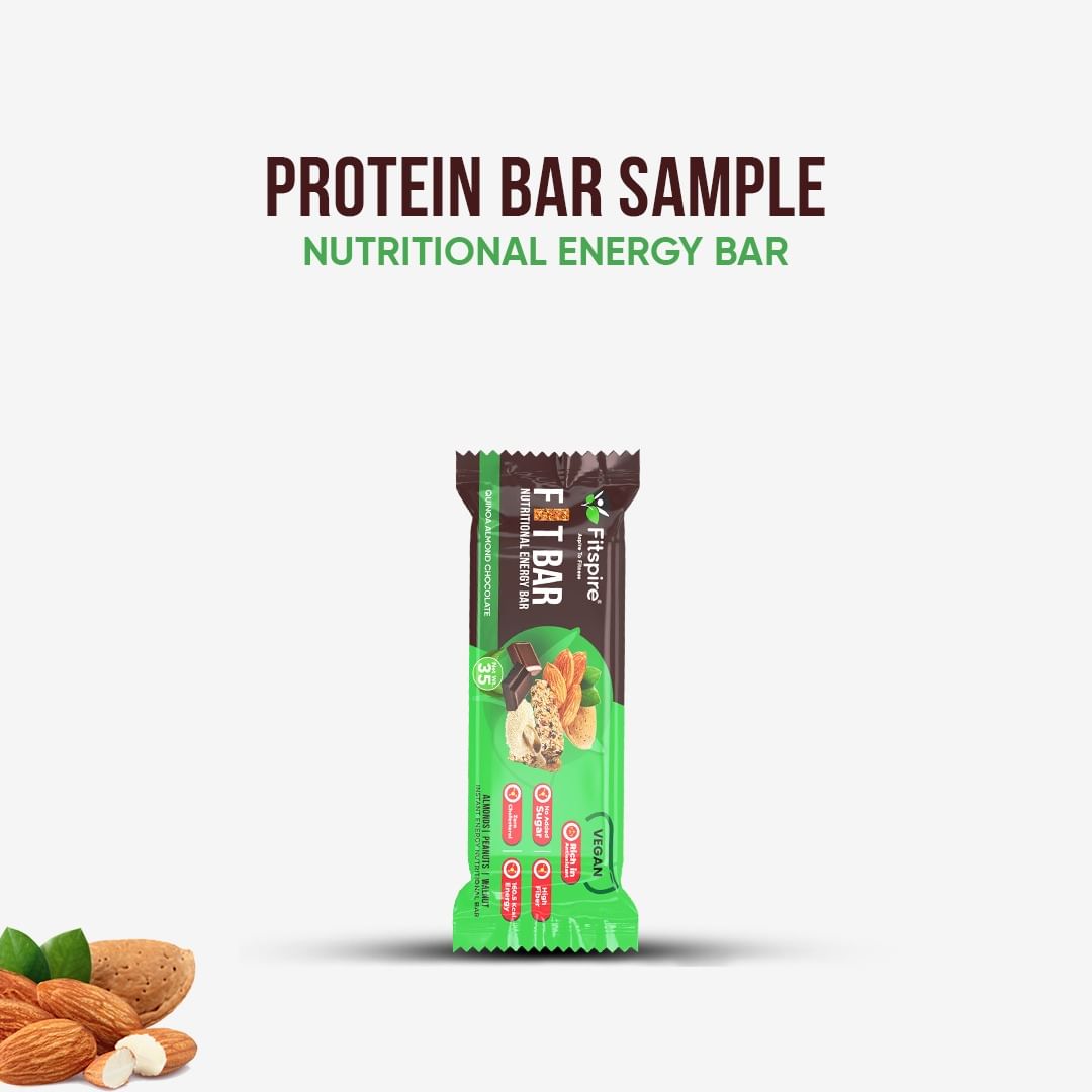 

Fitspire Freebie Fit Nutrition Energy Bar Quinoa Almond 20gm