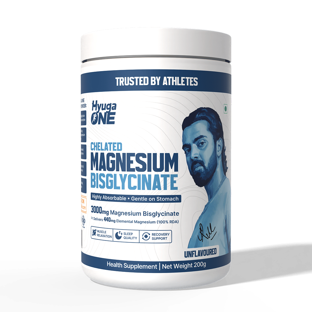 

Hyuga One Chelated Magnesium Bisglycinate Powder | 3000 mg Magnesium Bisglycinate | Delivers 440 mg Elemental Magnesium (100% RDA) | Highly Absorba...