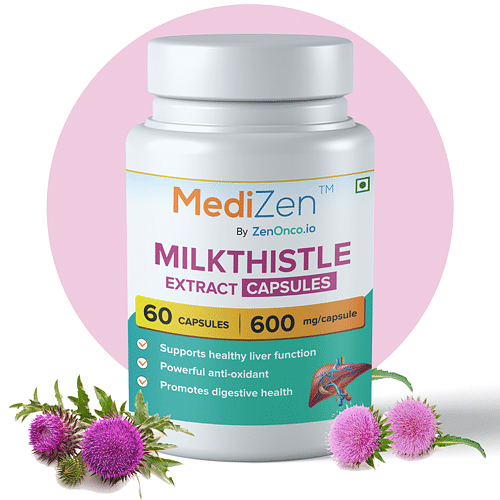 

Zenonco MediZen Milk Thistle - 60 Capsules