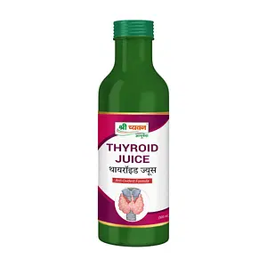 Shri Chyawan Ayurveda Thyroid Juice -500 ml | Maintains Thyroid Levels | Reduces Weakness and Fatigue |