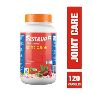 Fast & Up Plant based Vegan Joint Care with Natural Rosehip (120 Tablets)
