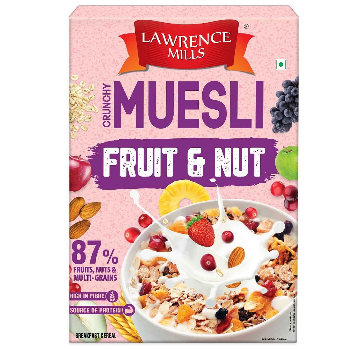 

Bagrry’s Lawrence Mill Fruit n Nut Muesli 500 Gram box