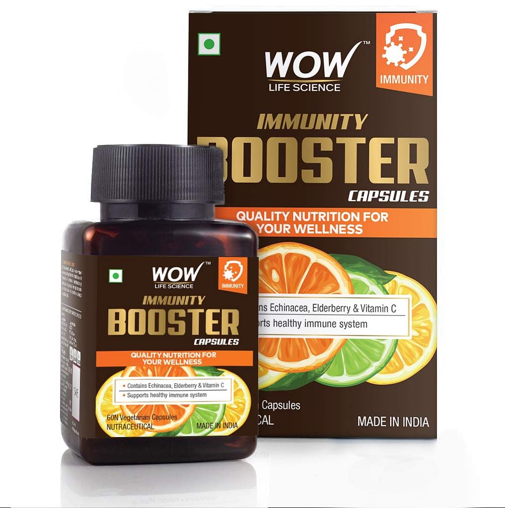 

WOW Life Science Immunity Booster Capsules - 60 Capsules