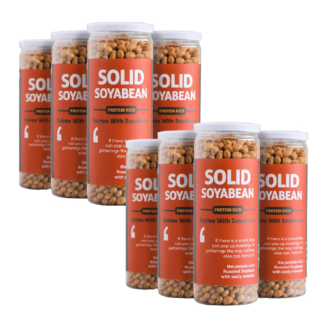 

Omay Foods Roasted Soyabean, 160g (Pack of 8)