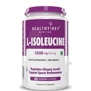 Healthyhey Nutrition L-IsoLeucine 1000mg 60 capsules