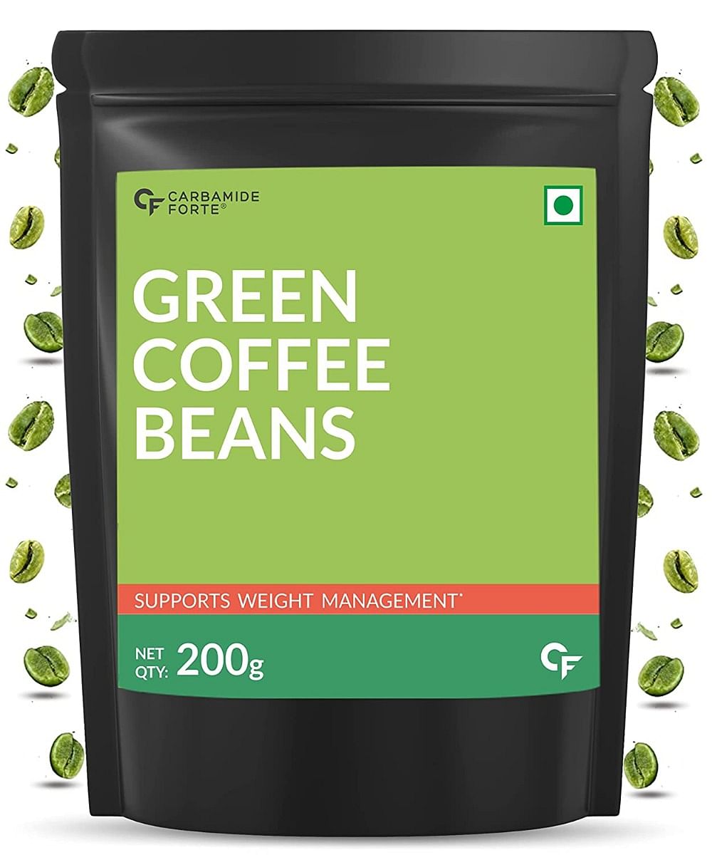 

Carbamide Forte Green Coffee Beans with High CGA & High Caffeine Unroasted Arabica Coffee Beans - 200g