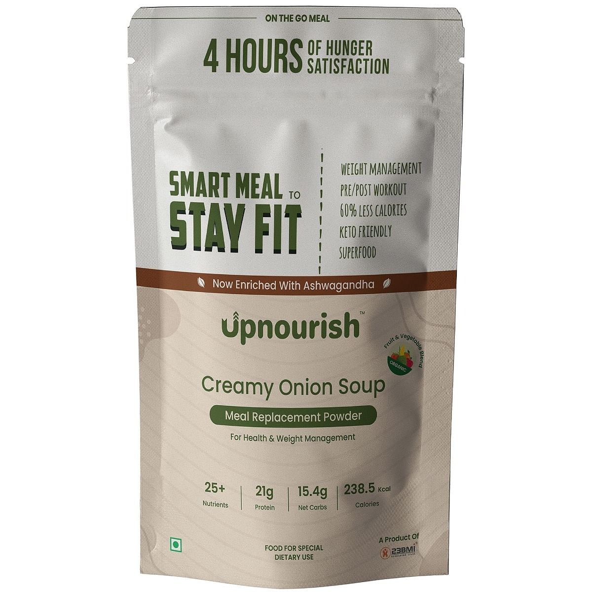 

UpNourish Creamy Onion Meal Replacement Soup (50g x 4)