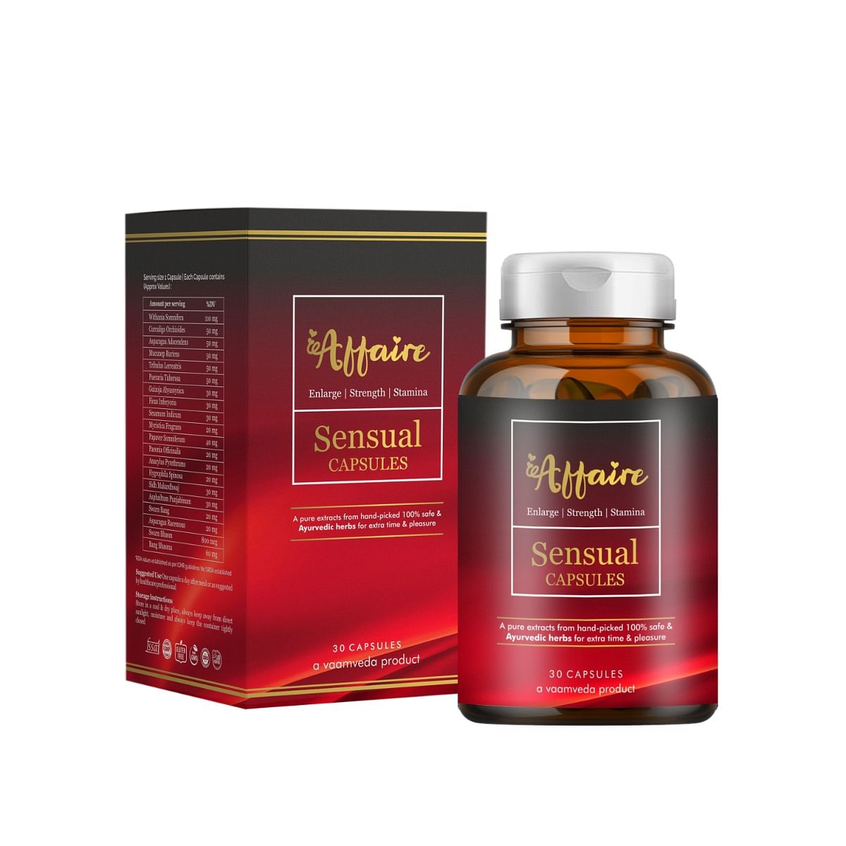 

Vaamveda Affaire Long Time Supplements for Men Stamina Booster for Men