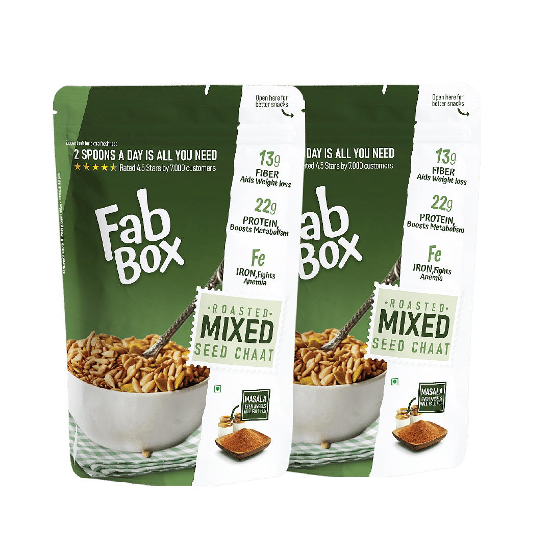 

Fabbox Mixed Seed Chaat 160g | Pack of 2