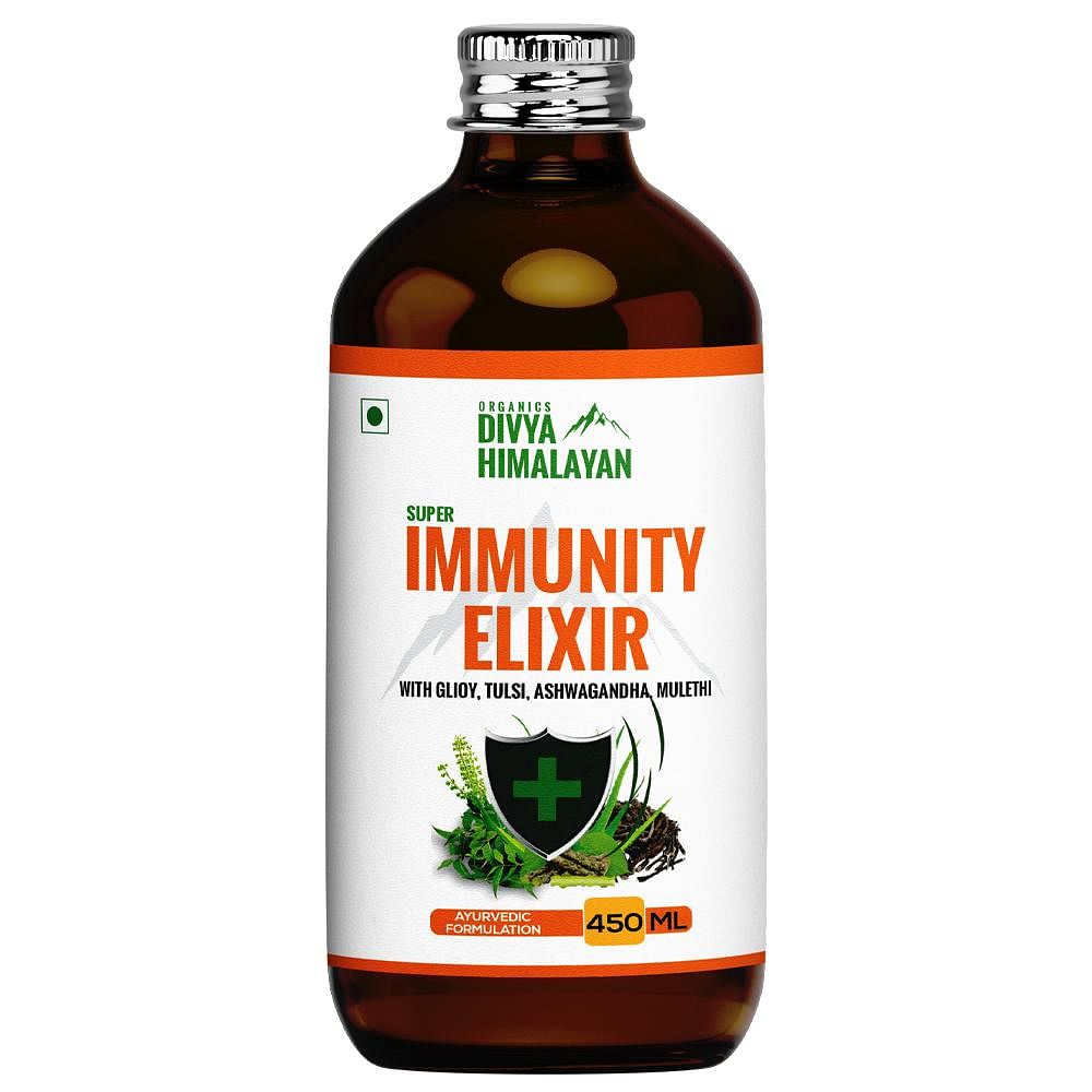 

Divya Himalayan Super Immunity Elixir Ayuvedic Syrup - 450 ml
