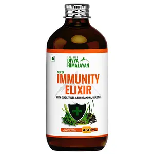 Divya Himalayan Super Immunity Elixir Ayuvedic Syrup - 450 ml