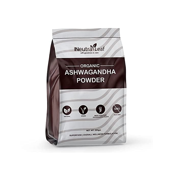 

NeutraLeaf Organic Ashwagandha Which Relieves Stress & Anxiety