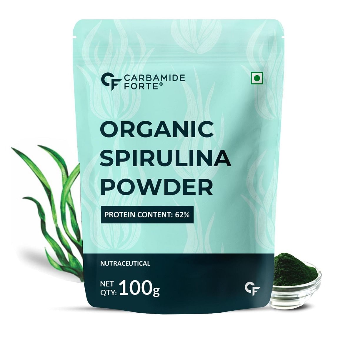 

Carbamide Forte 100% Organic Spirulina Powder- Spirulina Powder Organic - 100g