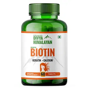 Divya Himalayan Biotin Tablets - 60 Tablets