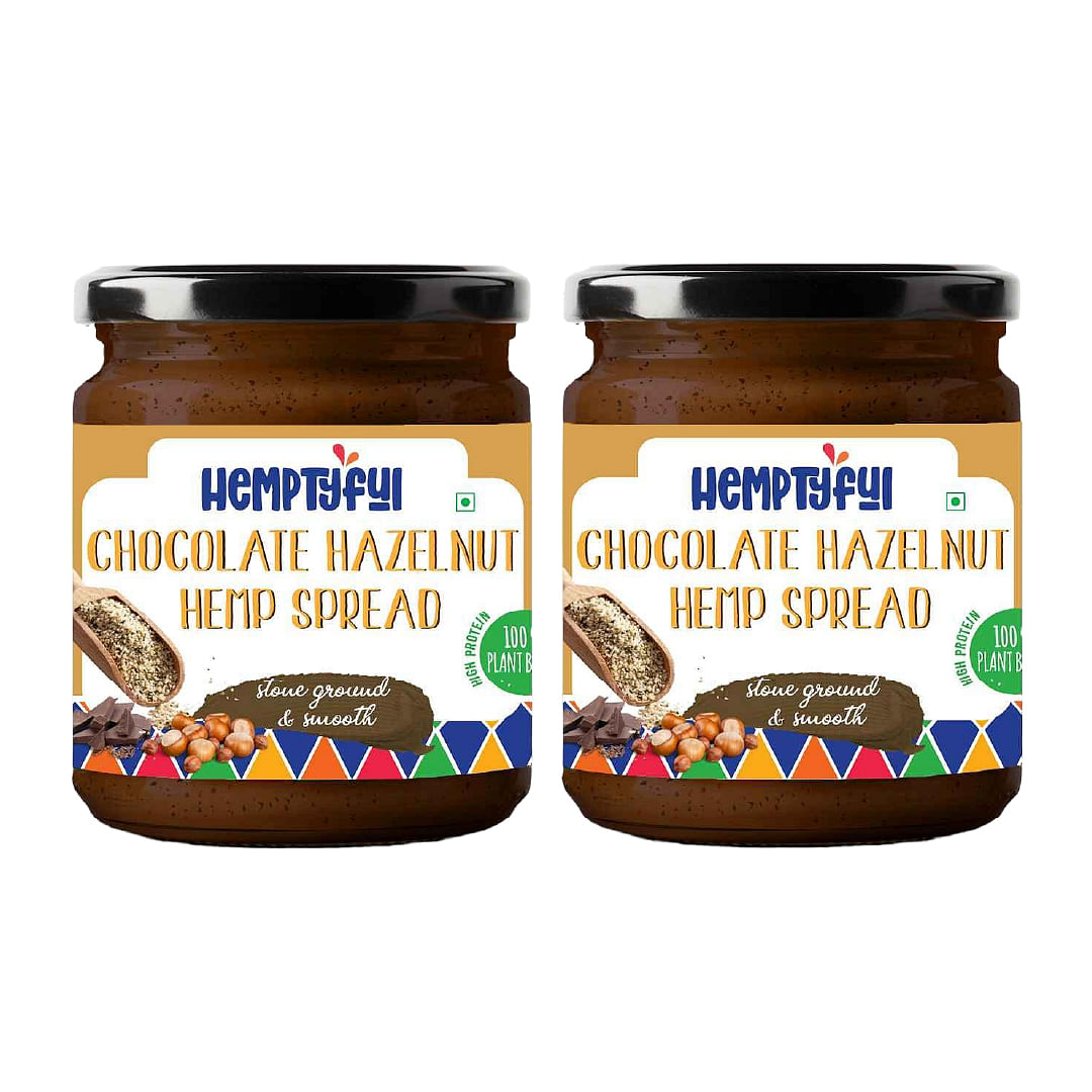 

Hemptyful Chocolate Hazelnut Hemp Spread 180gm | Pack of 2