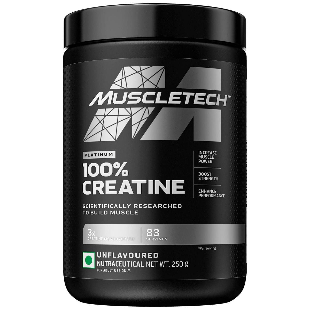 Muscletech Platinum 100% Creatine - Unflavoured
