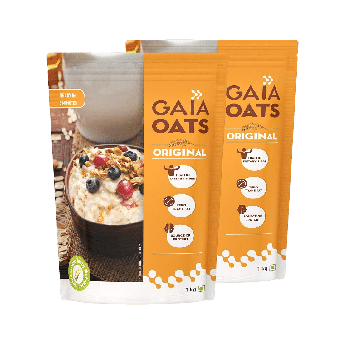 

Gaia Oats Original 1Kg | Pack of 2