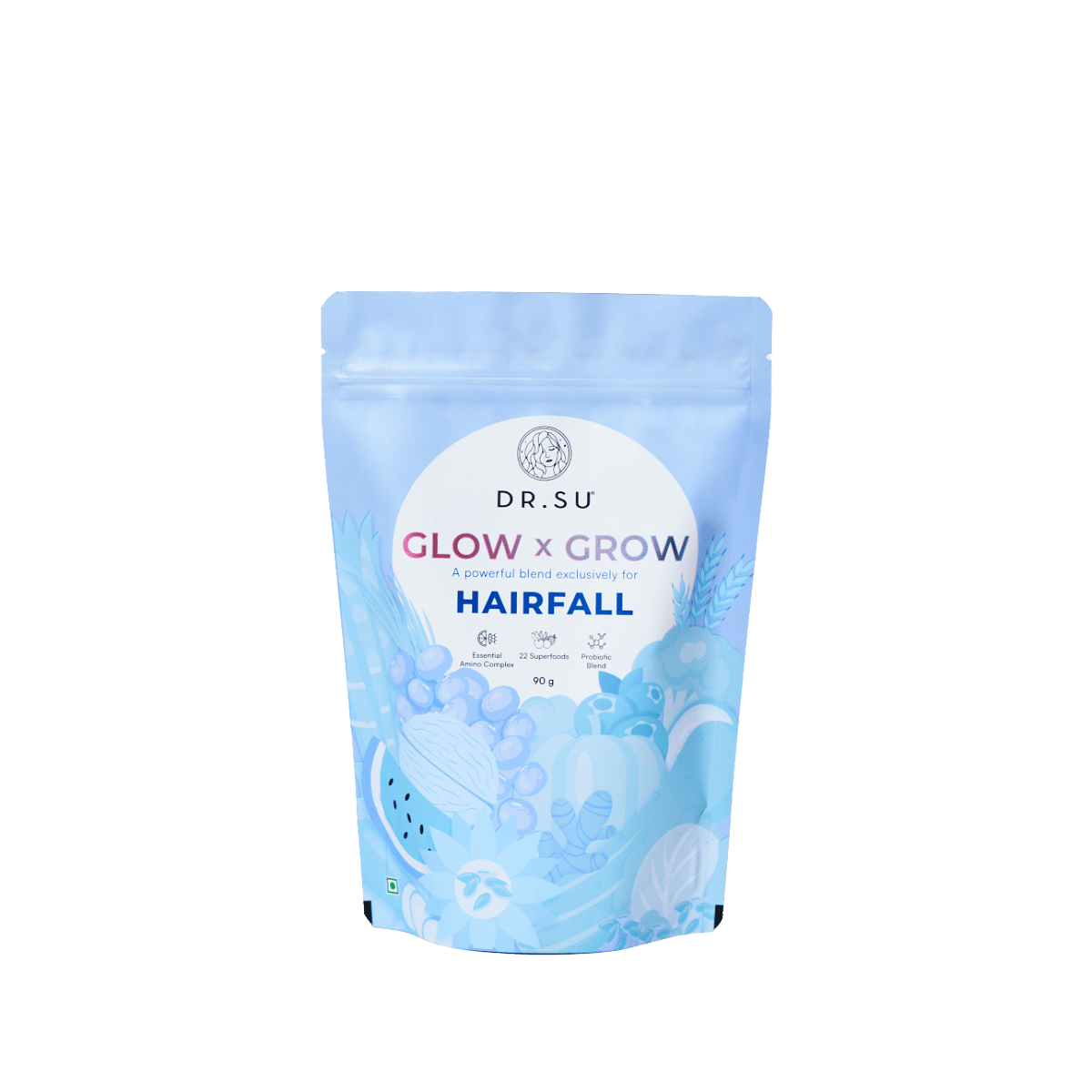 

Dr. Su Grow X Glow A Poweful Blend Exclusively for Hairfall