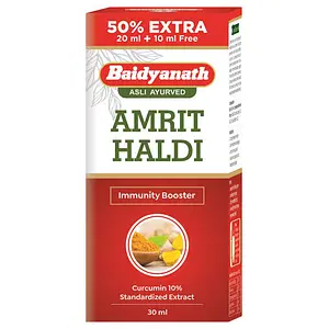 Baidyanath Nagpur Amrit Haldi-Immunity Booster-30 Ml