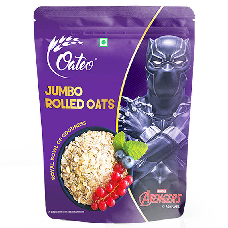 

Oateo Jumbo Rolled Oats, 1 kg Unflavoured