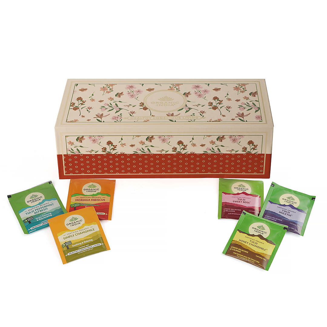 

Organic India Caffeine Free Box