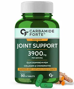 Carbamide Forte Glucosamine + MSM + Chondroitin | 90 Tablets | Joint | Cartilage | Muscle Health
