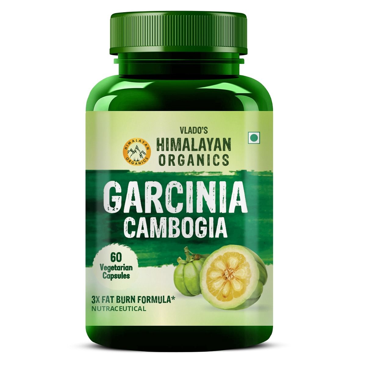 

Vlado's Himalayan Organics Garcinia Cambogia Supplement for Weight Management - 60 Veg Capsules