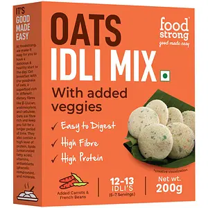 Foodstrong Oats Idli Mix | 200g 