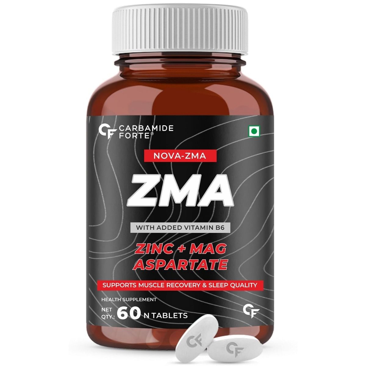 

Carbamide Forte ZMA Supplements for Men & Women - Zinc, Magnesium Aspartate & Vitamin B6 - Nighttime Muscle Recovery Supplements for Muscle Strengt...