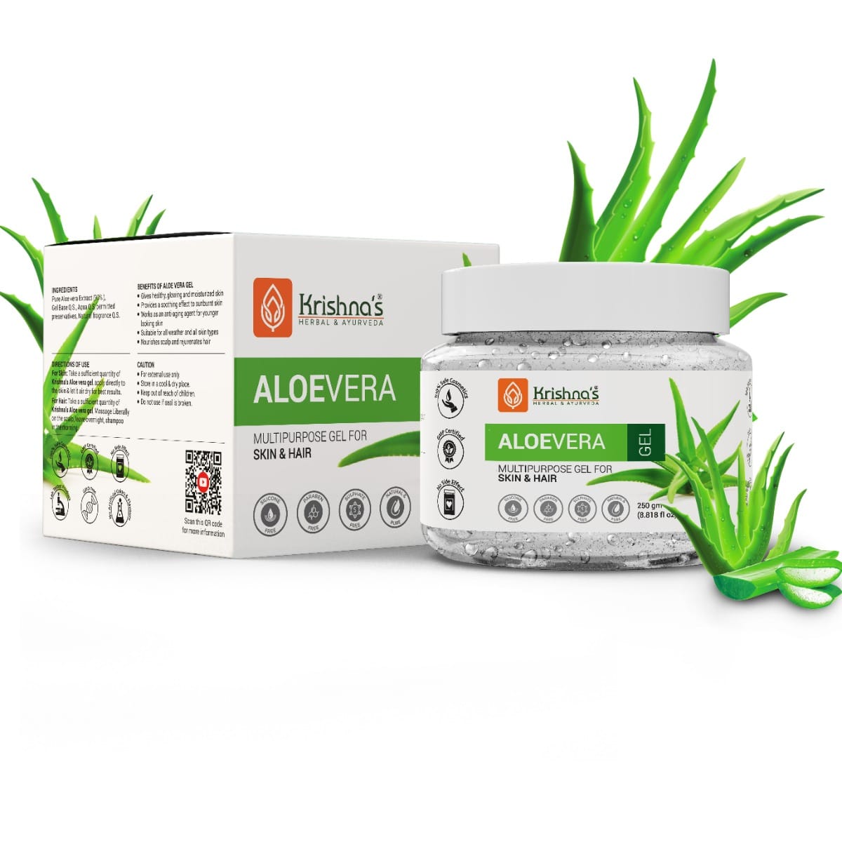 

Krishna's Aloe Vera Gel 250 g