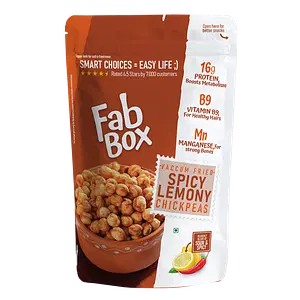 Fabbox Spicy Lemony Chick Peas 140g