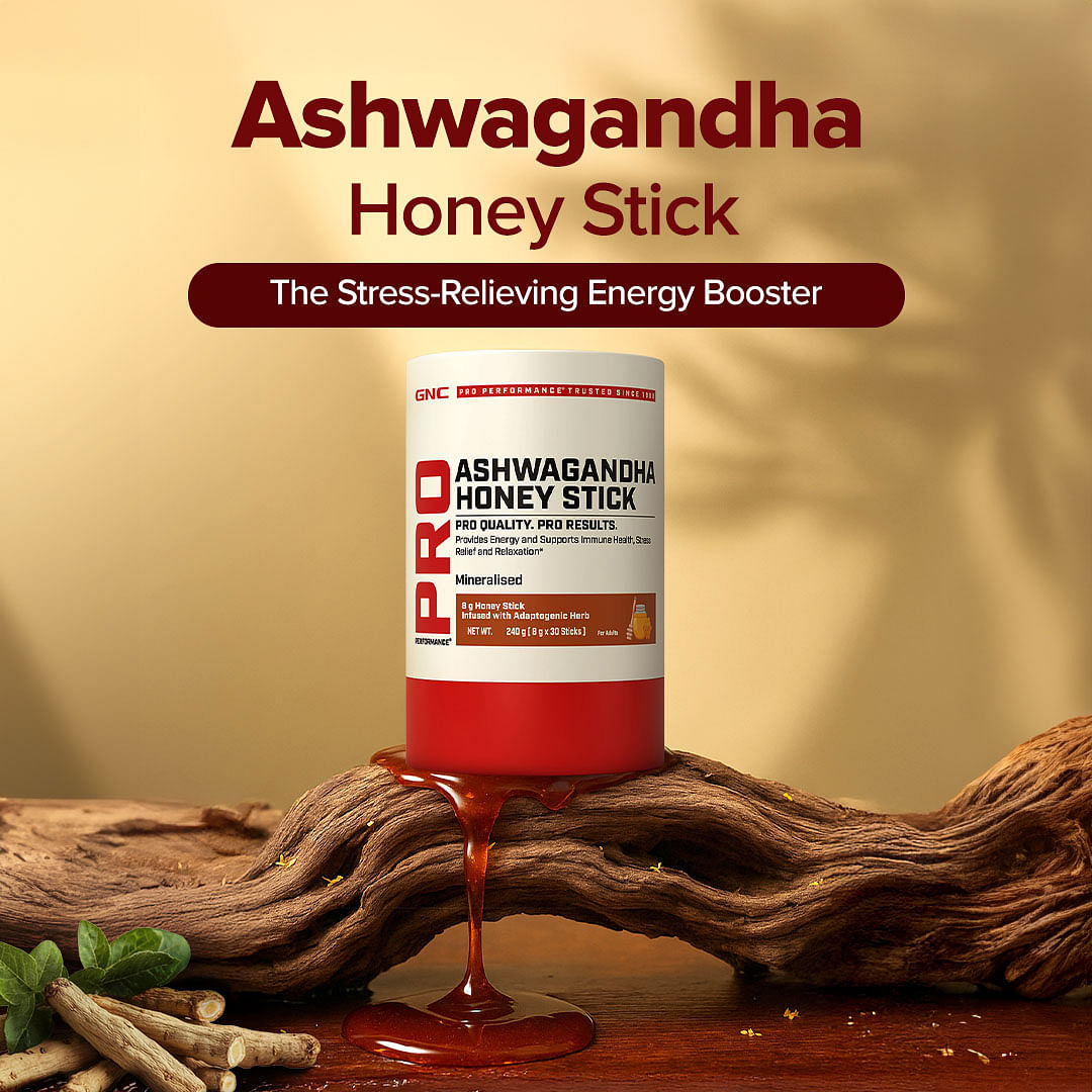 

GNC Ashwagandha Honey Stick | Powerful Ayurvedic Adaptogen Formulation for Stress Relief, Energy & Recovery | With Ashwagandha, Saffron & Honey | 3...