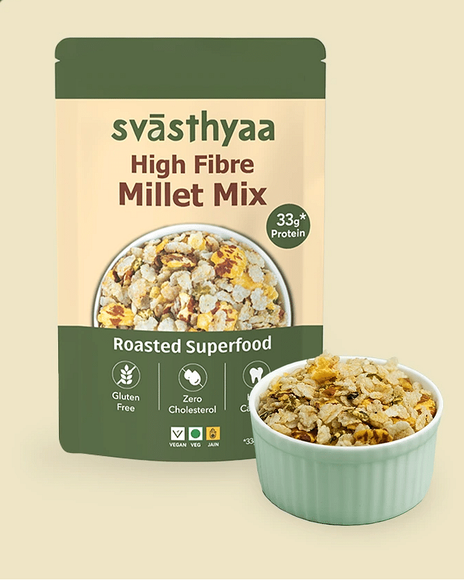 

Svasthyaa Organics High Fibre Millet Mix - 200g