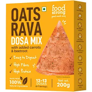 Foodstrong Oats Rava Dosa Mix |200g