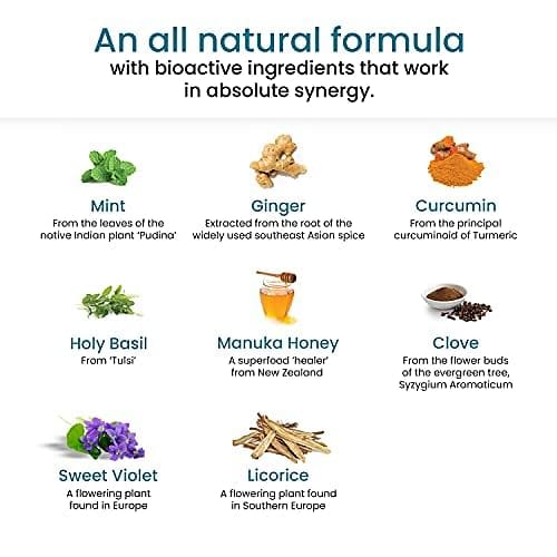 Wellbeing Nutrition Melts Instant Energy & Melts Sore Throat Relief 60