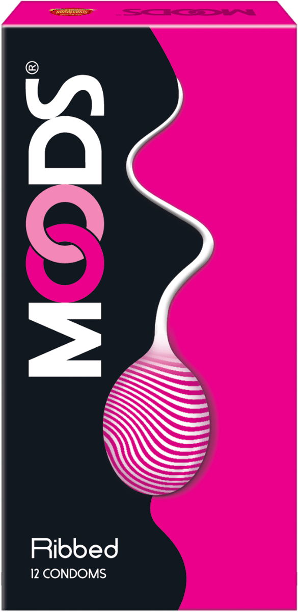 MOODS Ribbed 12s Condoms