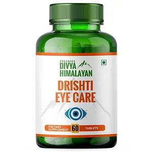 Divya Himalayan Drishti Eye Care With Omega 3, Vitamin B12, Vitamin A, E & Ginkgo Biloba Extract