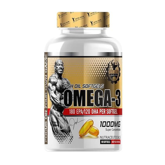 

Dexter Jackson Omega-3 1000Mg (90 Softgels)