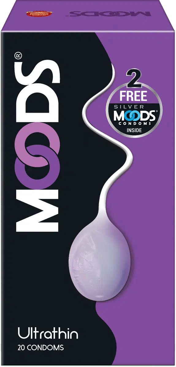 MOODS Ultrathin 20s Condoms - Pack of 2