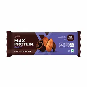 RiteBite Max Protein Daily Choco Almond 10g Protein Bars 