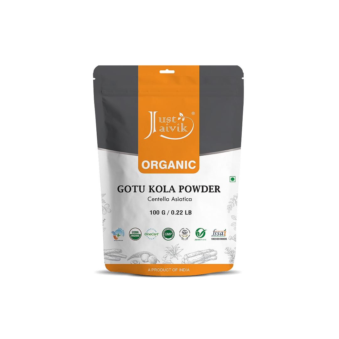 

Just Jaivik Organic Gotu Kola Powder