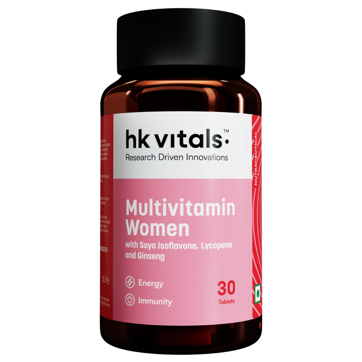 hk vitals Multivitamin For Women (30 Tablets) |With Zinc, Vitamin C, Vitamin D, Multiminerals & Ginseng Extract