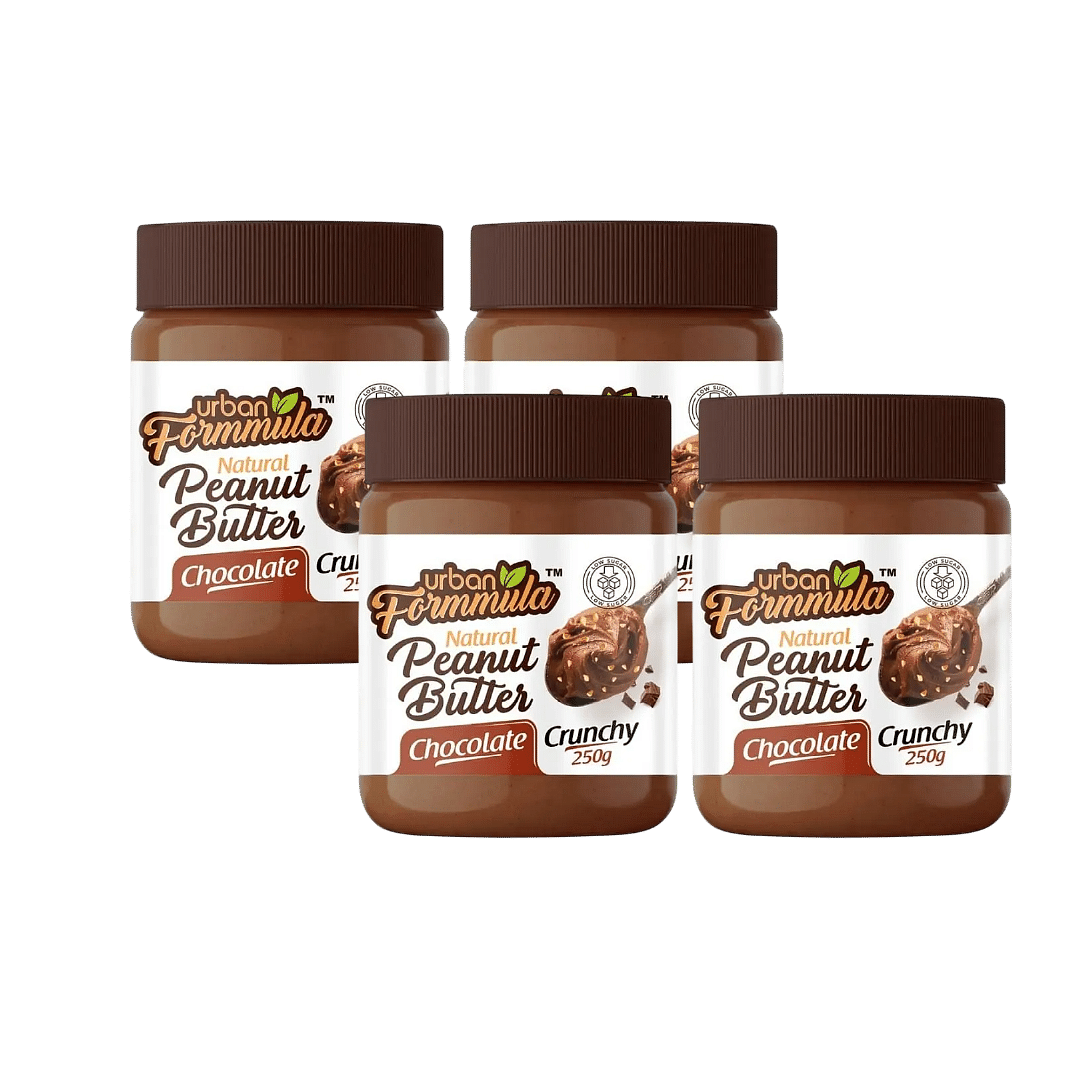 

URBAN FORMMULA Chocolate Peanut Butter Crunchy 250g | Pack of 4