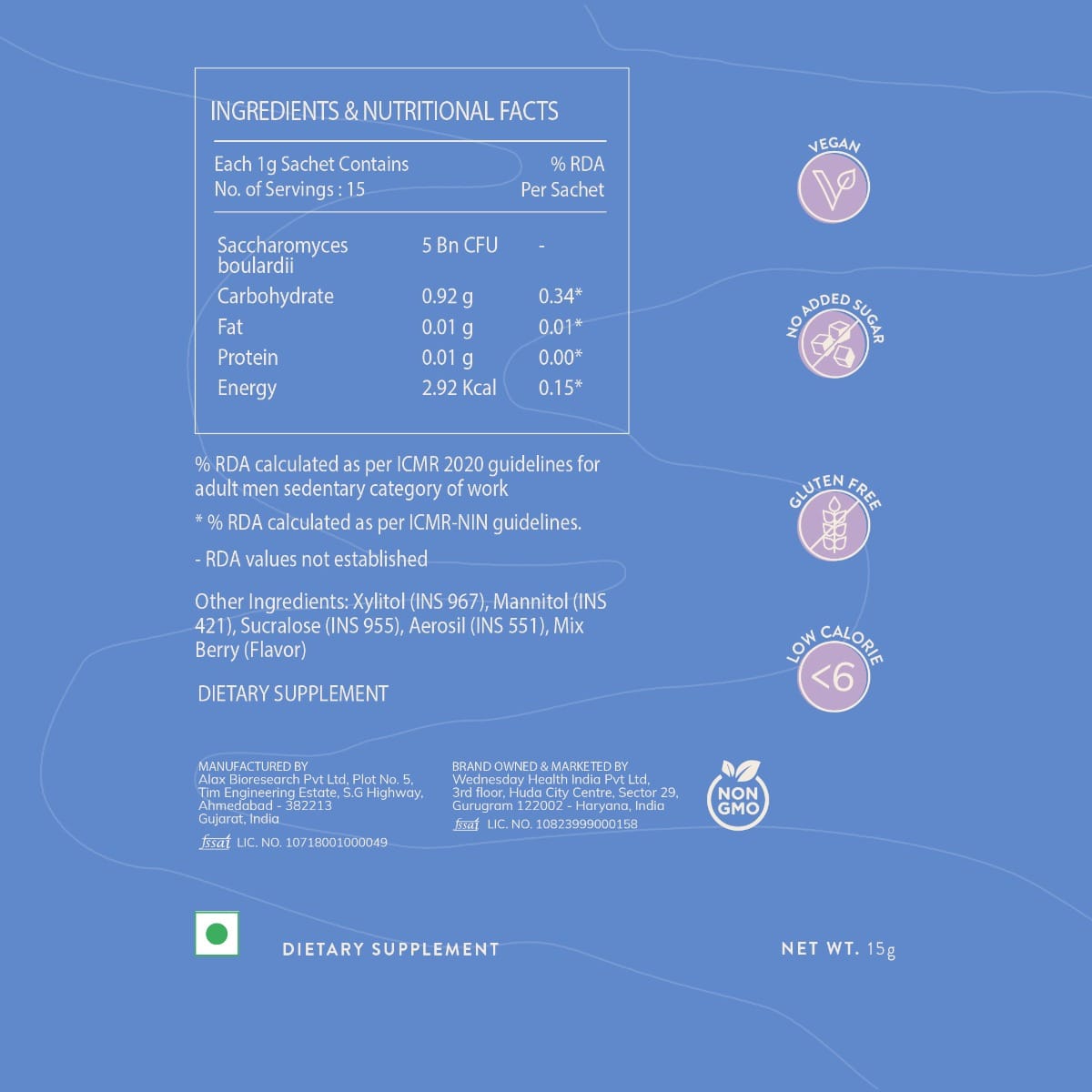 Sova Plug The Flow for Men & Women | IBS Relief | Prevent Loose Stools