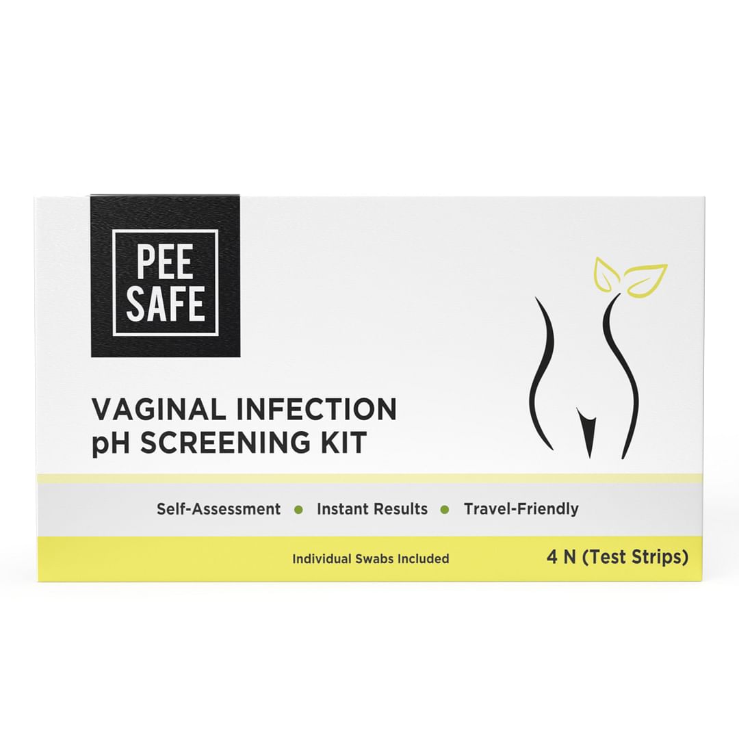 

Pee Safe Vaginal Infection pH Screening Kit - 4N | Helps to test vaginal infections | Instant & Travel friendly test for quick results | Includes p...